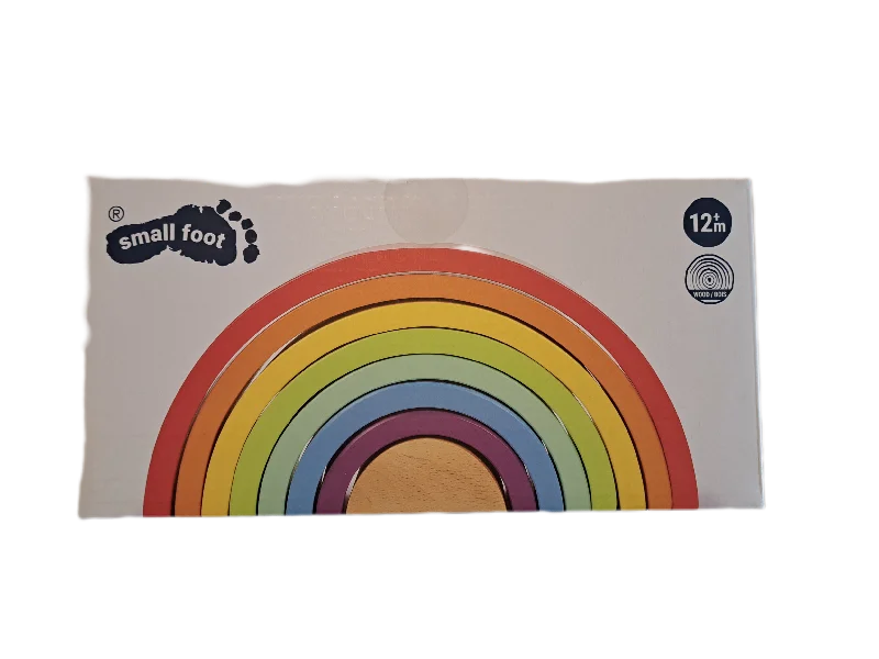 Challenging puzzles Wooden Building Blocks Large Rainbow