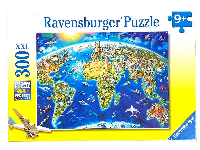 Innovative gamesWorld Landmarks Map 300 piece puzzle