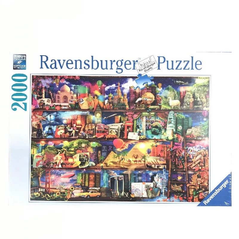 Educational games World of Books 2000 piece puzzle